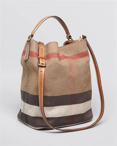 burberry hobo canvas e pelle|burberry hobo handbags.